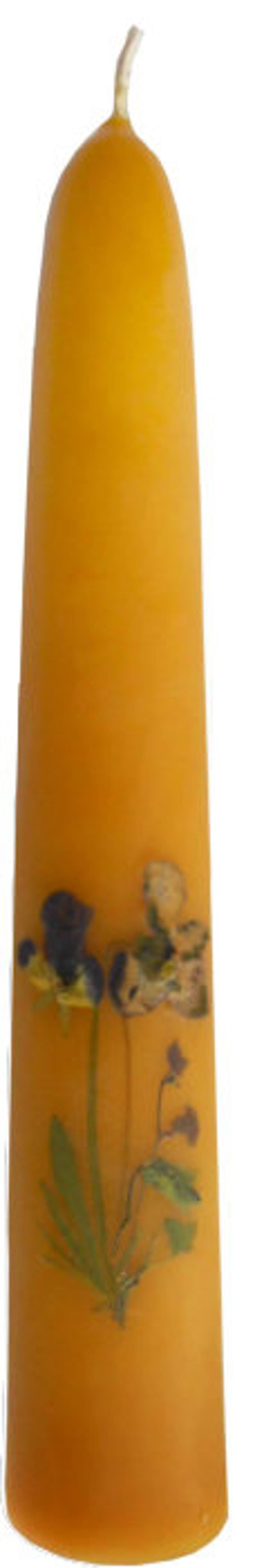 Produktfoto zu Blumenkerze natur