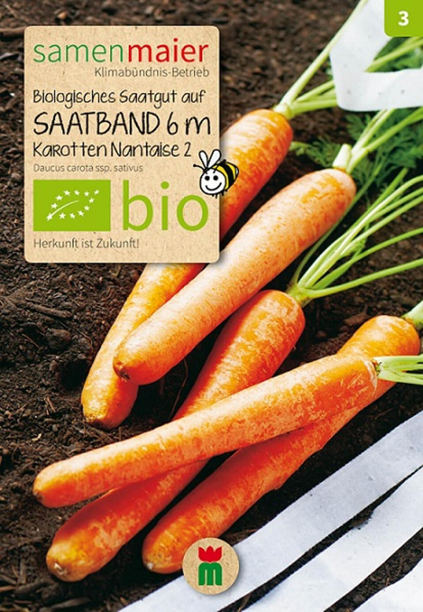 Produktfoto zu Saatband Karotten Nantaise 2