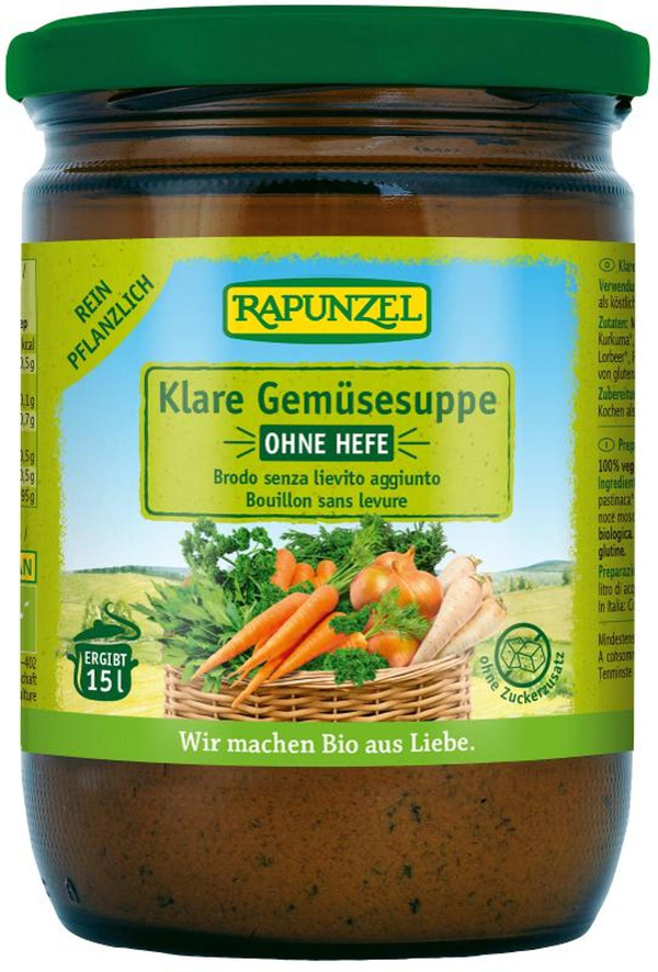 Produktfoto zu Klare Suppe ohne Hefe
