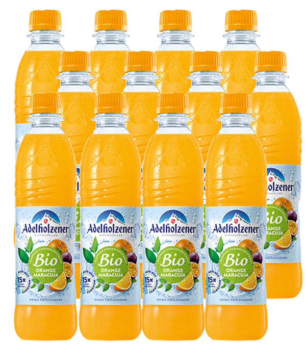 Produktfoto zu Adelholzener Orange-Maracuja Schorle Kasten