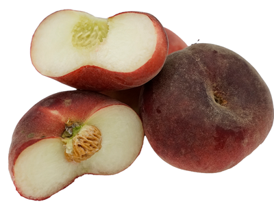 Produktfoto zu Pfirsiche flach - Weinbergpfirsich