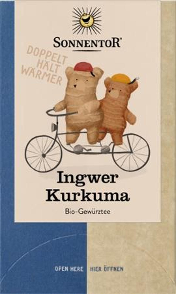 Produktfoto zu Ingwer Kurkuma Tee