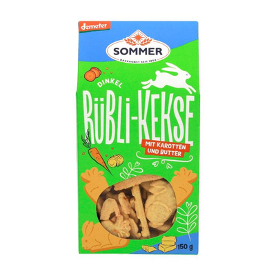 Produktfoto zu Dinkel Rübli-Kekse