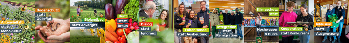 Hierfür stehen wir