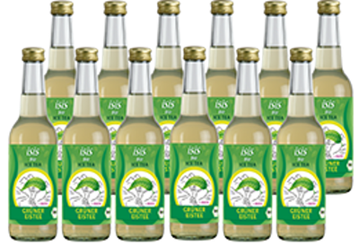 Produktfoto zu ISIS Grüner Eistee 12 x 0,33 l