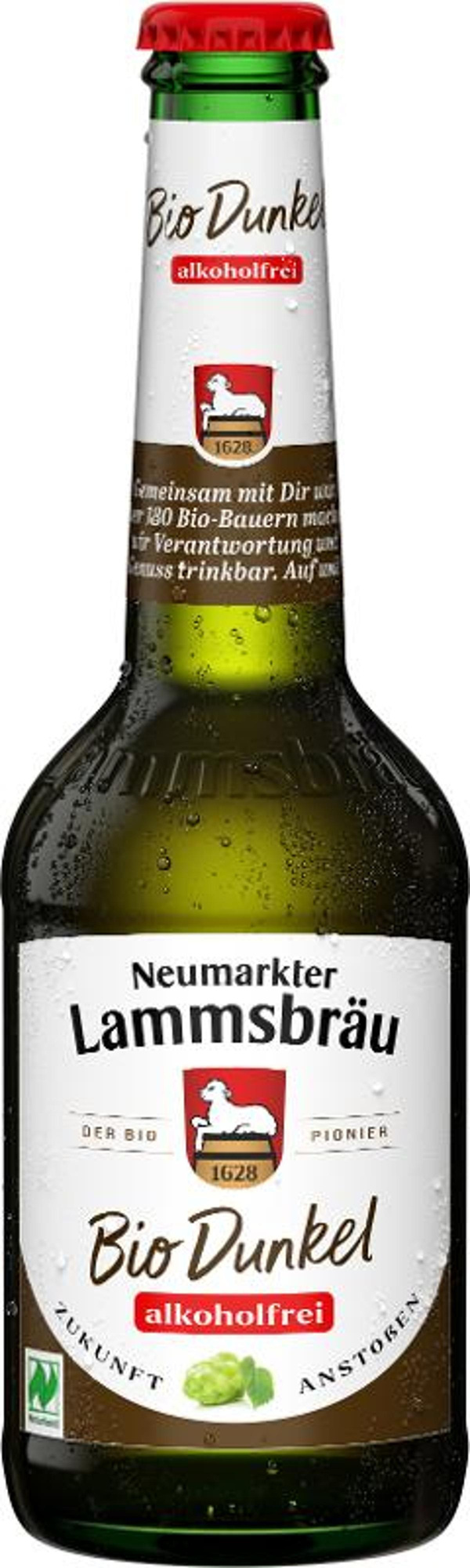 Produktfoto zu Lammsbräu Dunkel alkoholfrei 0,33 l
