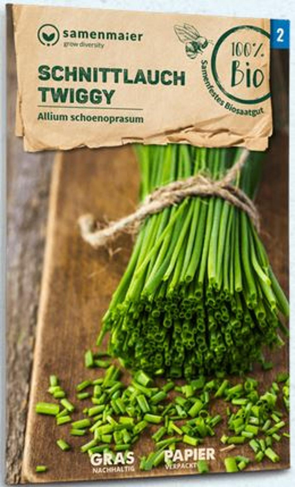 Produktfoto zu Saatgut Schnittlauch Twiggy