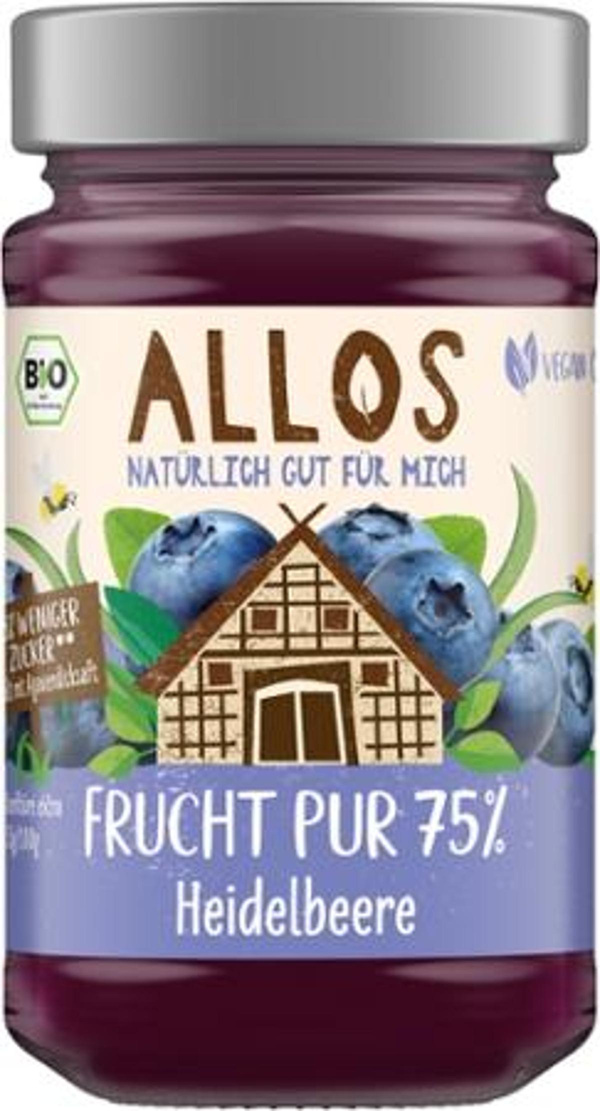 Produktfoto zu Frucht PUR Heidelbeere