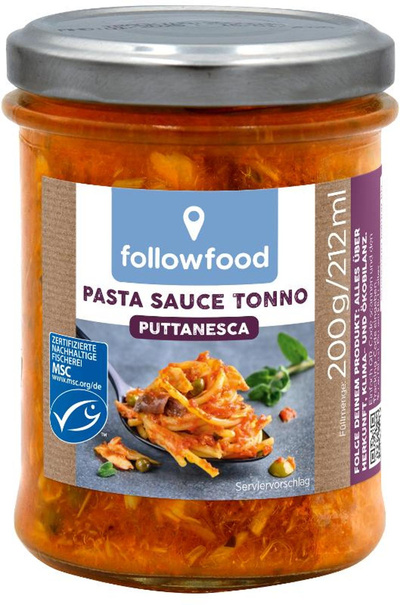Produktfoto zu Pasta Sauce Tonno Puttanesca