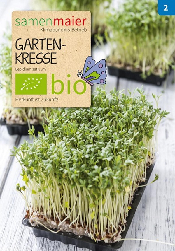 Produktfoto zu Saatgut Gartenkresse