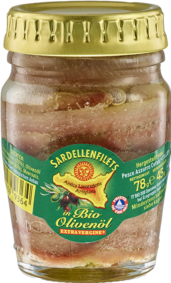 Produktfoto zu Sardellenfilets in Olivenöl