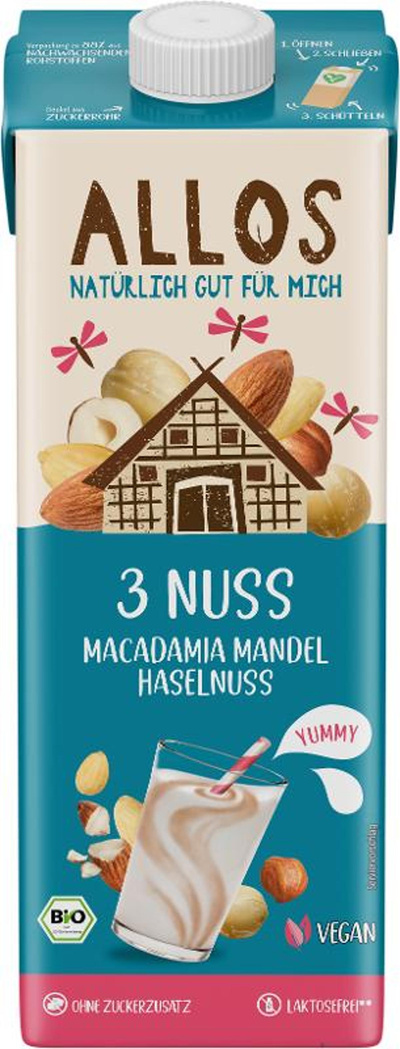 Produktfoto zu 3 Nuss Drink