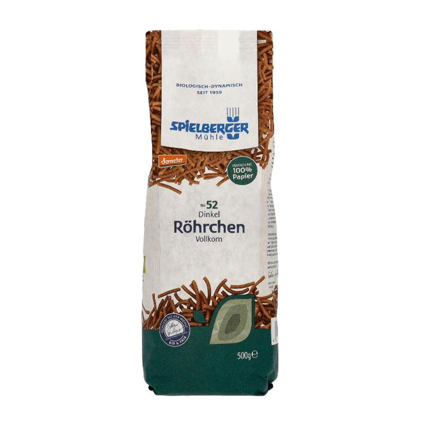 Produktfoto zu Dinkel Röhrchen Vollkorn