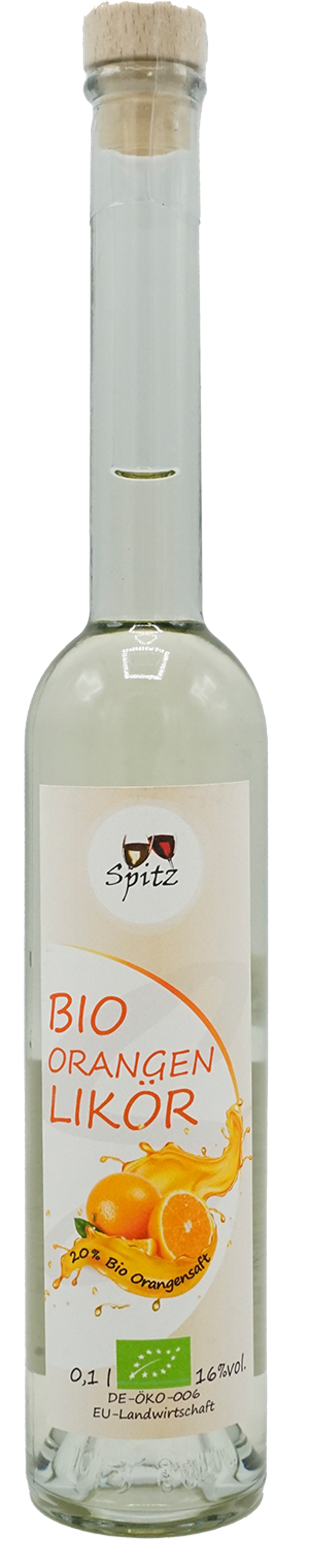 Produktfoto zu Orangen Likör 0,1 Liter
