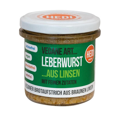 Produktfoto zu Brotaufstrich Leberwurst vegan