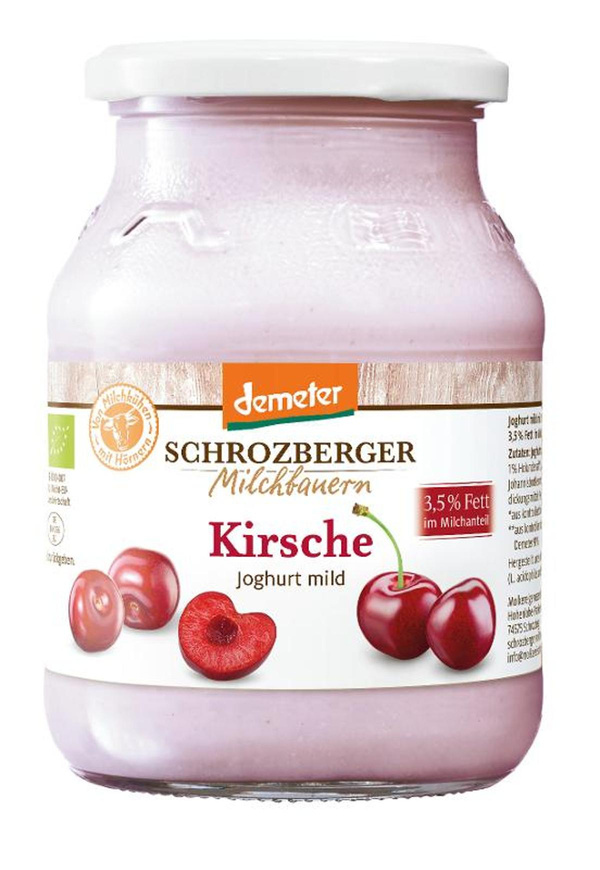 Produktfoto zu Joghurt Glas Kirsche