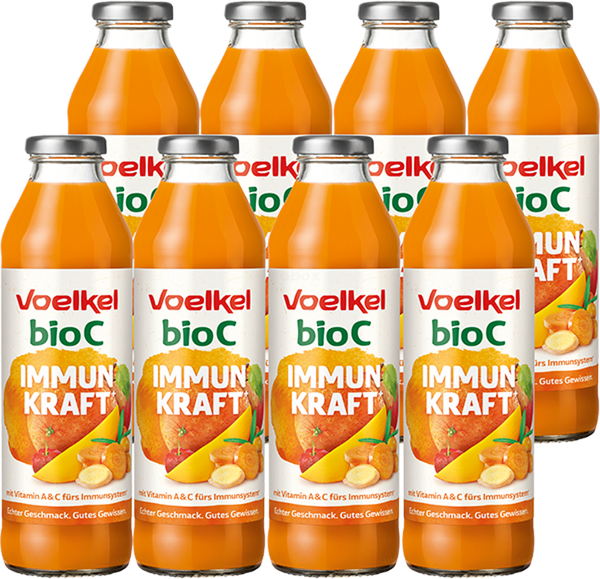 Produktfoto zu bioC Immunkraft Saft Kasten