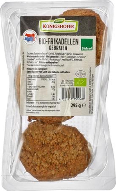 Produktfoto zu Frikadellen gebraten