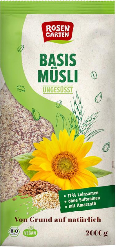 Produktfoto zu Basis-Müsli mit Amaranth