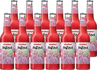 Produktfoto zu BioZisch Himbeer-Cassis 12 x 0,33 l