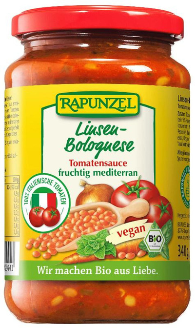 Produktfoto zu Linsen-Bolognese