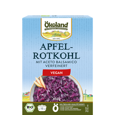 Produktfoto zu Apfel-Rotkohl