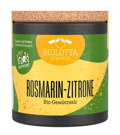 Produktfoto zu Rosmarin-Zitrone Gewürzsalz