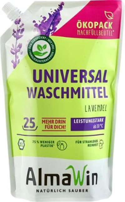 Produktfoto zu Waschmittel flüssig im Beutel