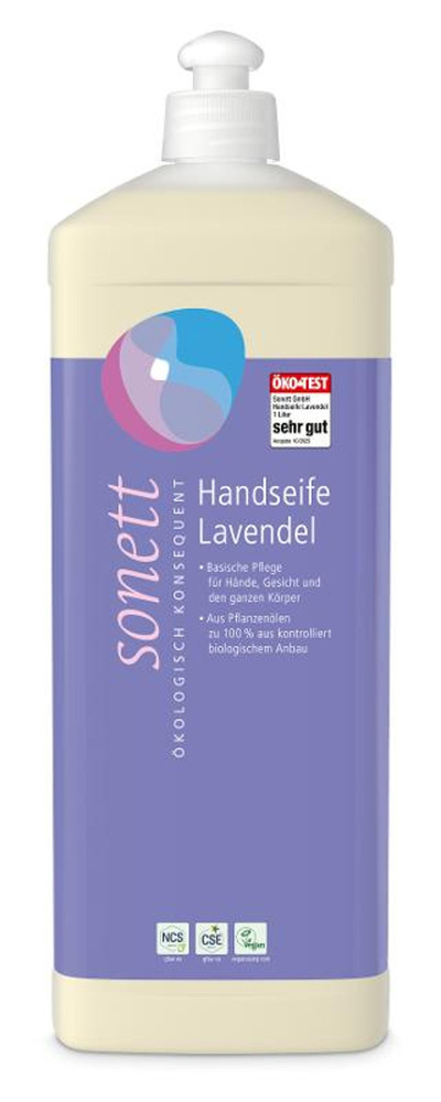 Produktfoto zu Handseife Lavendel Nachfüllflasche