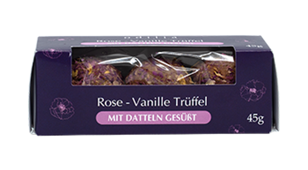 Produktfoto zu Rose-Vanille Trüffel