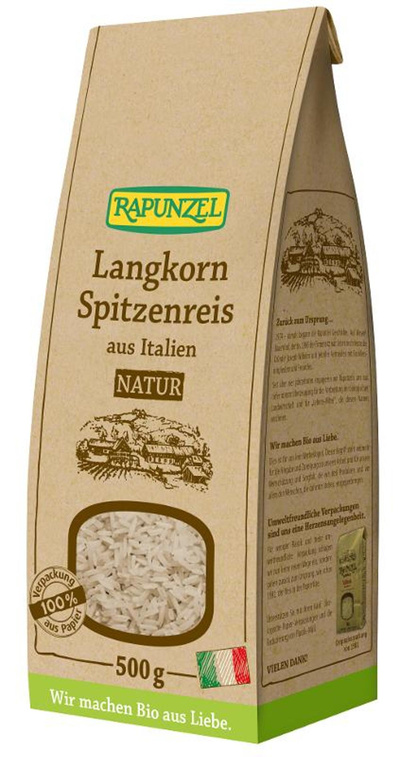 Produktfoto zu Langkorn Reis natur