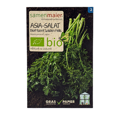 Produktfoto zu Saatgut Asia Salat Golden Frills