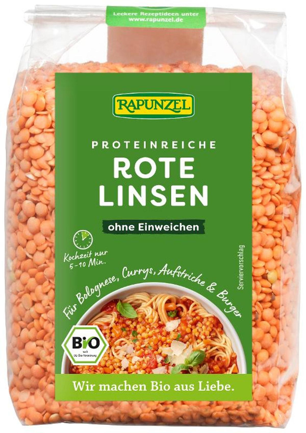 Produktfoto zu Linsen Rot