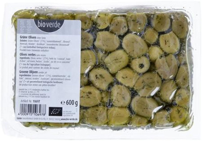Produktfoto zu Oliven grün gekräutert