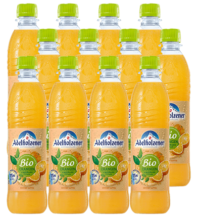 Produktfoto zu Adelholzener Orange 12 x 0,5 l