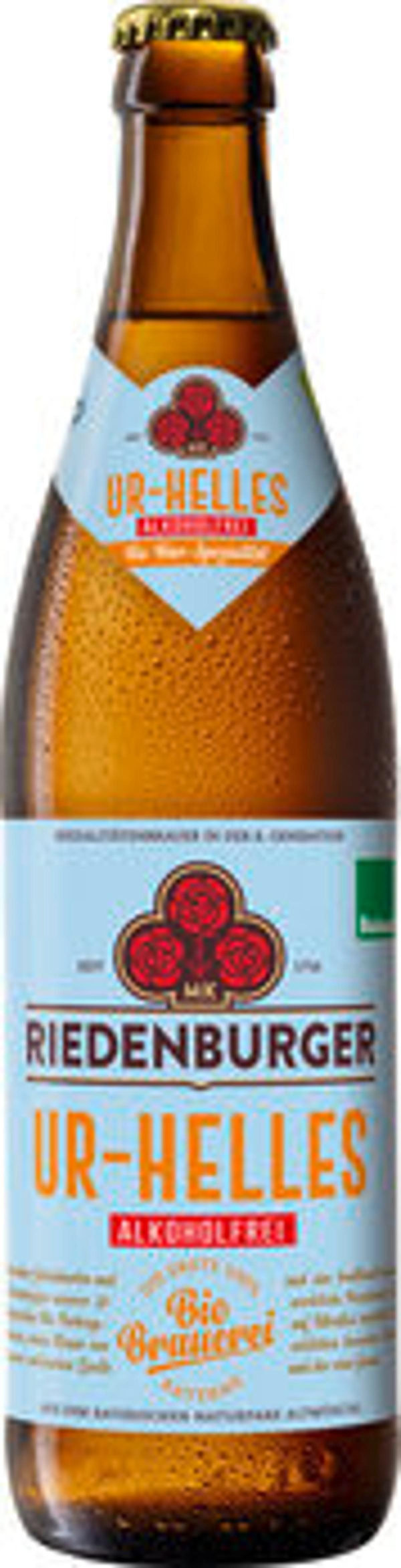 Produktfoto zu Riedenburger UR-Helles alkoholfrei