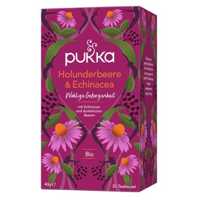 Produktfoto zu Holunderbeere & Echinacea Tee
