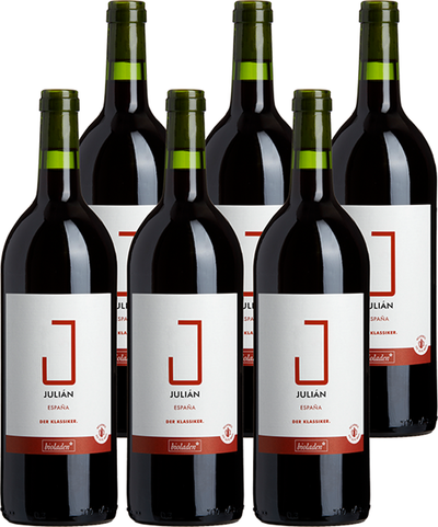 Produktfoto zu Julian rot 6 x 1 Liter