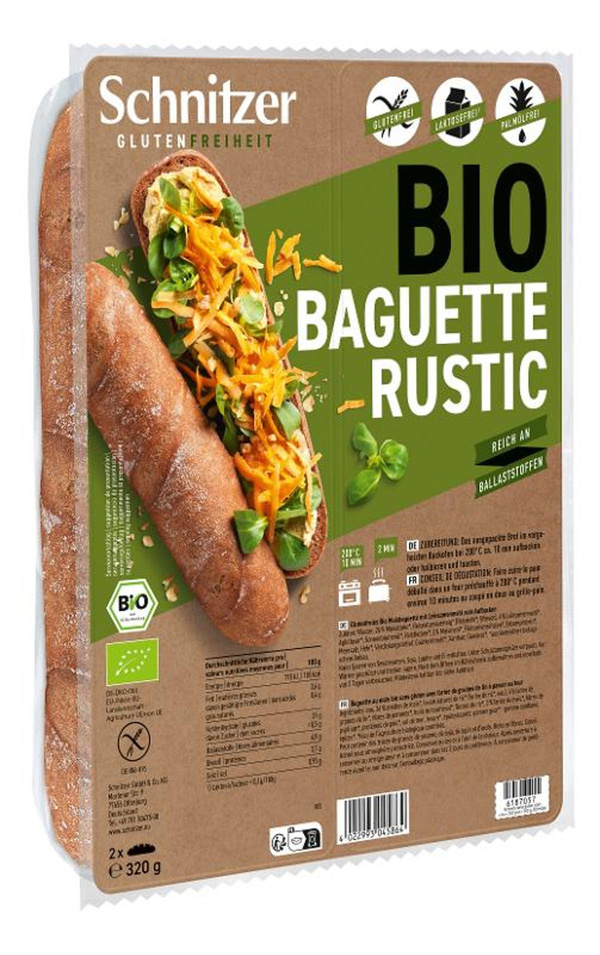 Produktfoto zu Baguette Rustic Glutenfrei