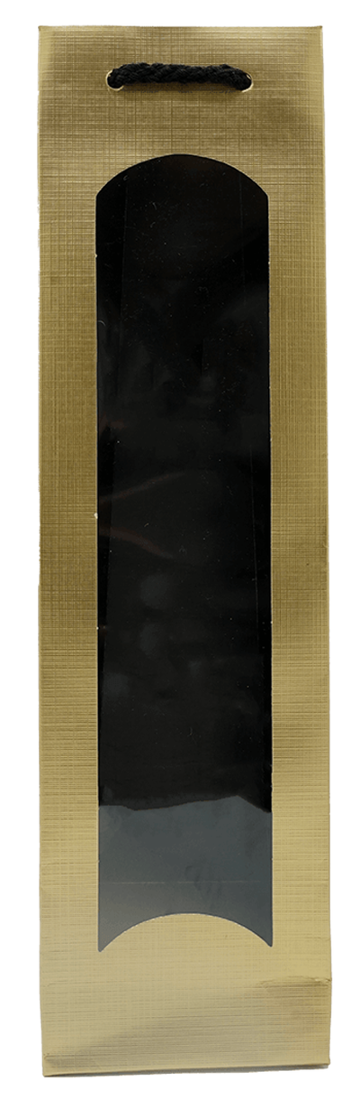 Produktfoto zu Weintasche mit Fenster für 1 Flasche