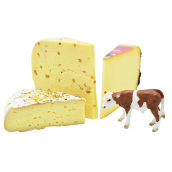 Produktfoto zu Käse-Karussell: 3x Kuhkäse
