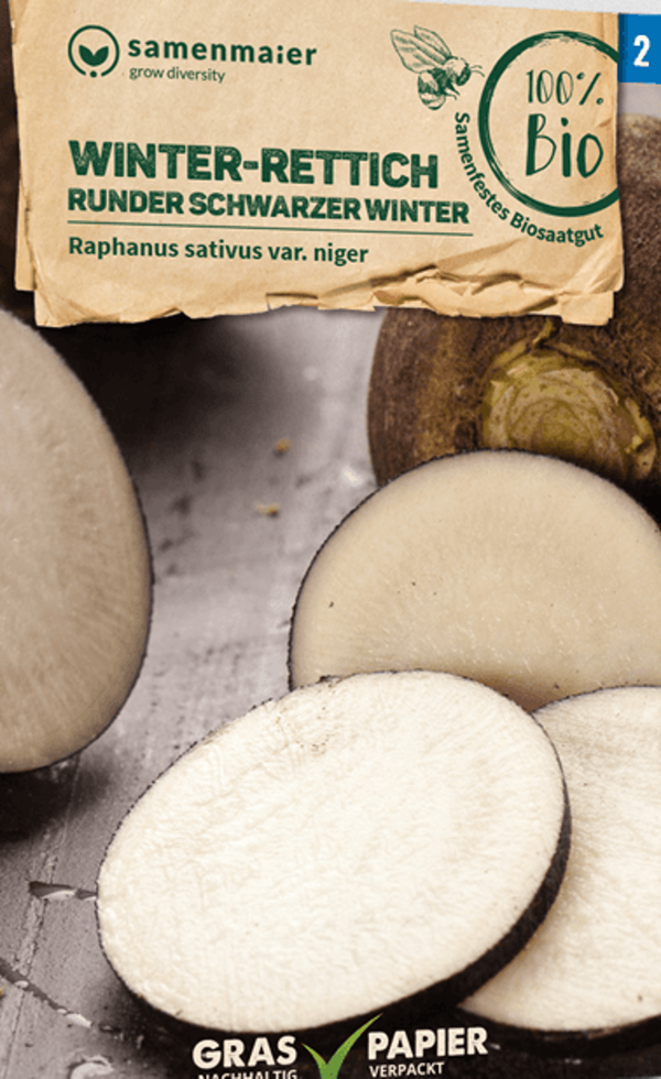 Produktfoto zu Saatgut Winter Rettich