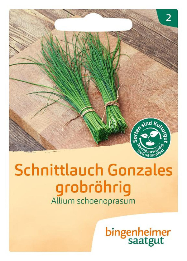 Produktfoto zu Saatgut Schnittlauch Gonzales