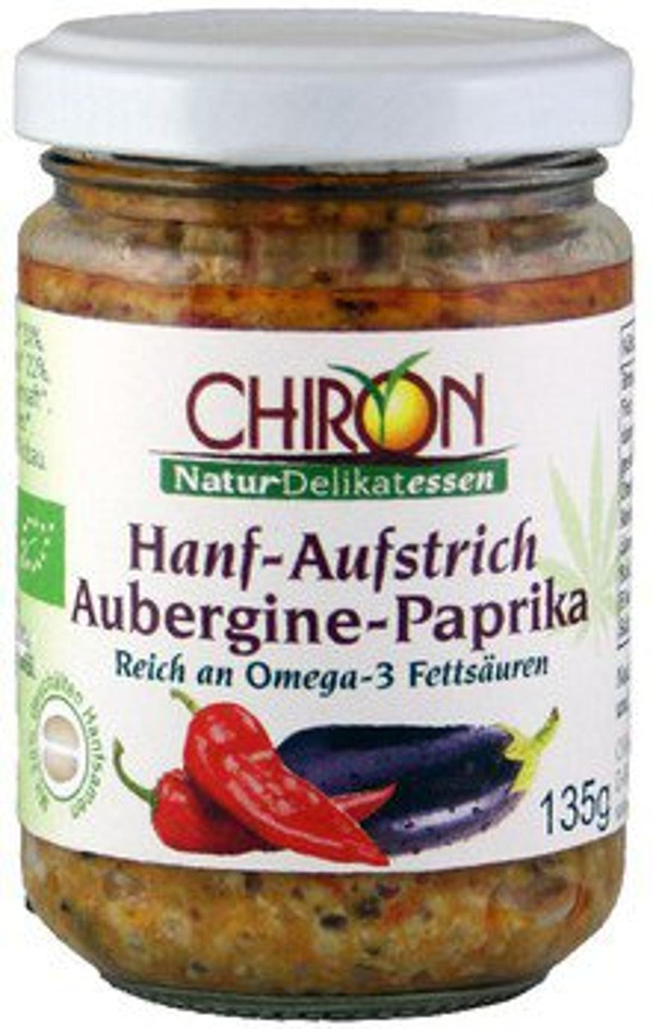 Produktfoto zu Hanfaufstrich Aubergine-Paprika