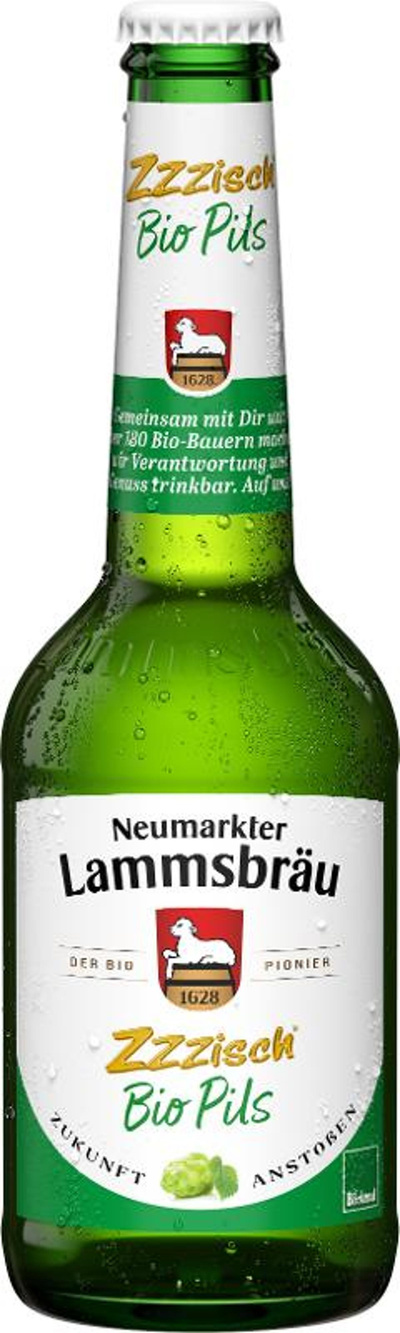 Produktfoto zu Lammsbräu Edelpils Zzzzisch 0,33 l
