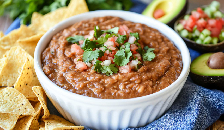 Rezeptbild für Frijoles Refritos (Bohnenpaste)