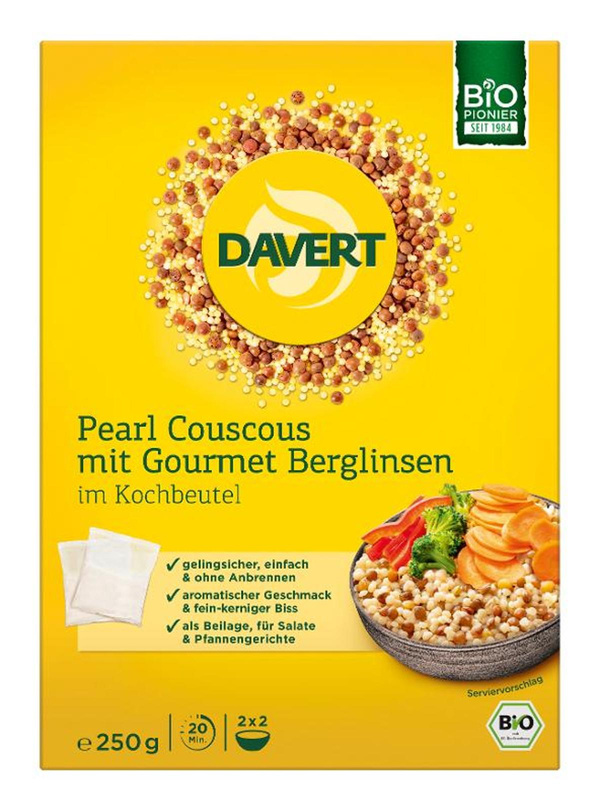 Produktfoto zu Pearl Couscous mit Gourmet Berglinsen
