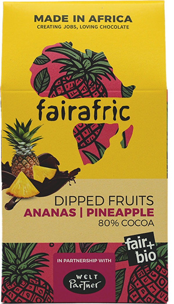 Produktfoto zu Dipped Fruit Ananas