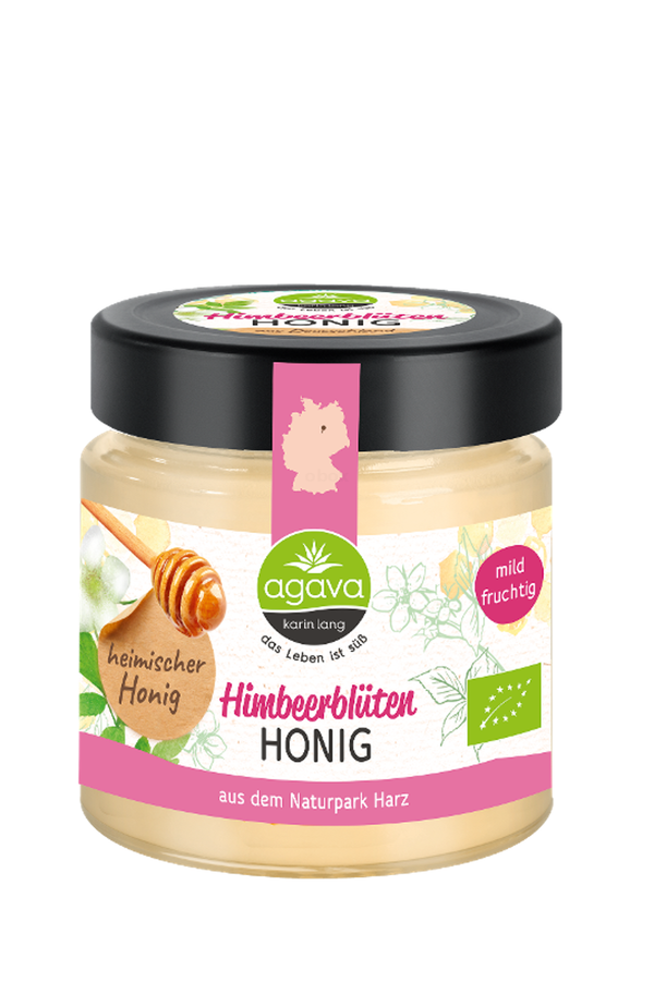 Produktfoto zu Himbeerblütenhonig