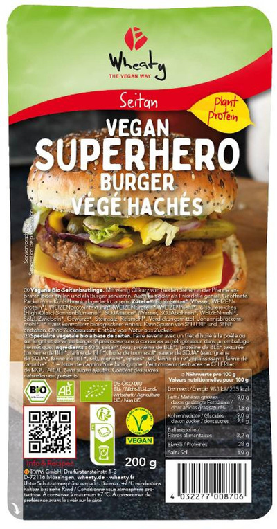 Produktfoto zu Vegan Superhero Burger